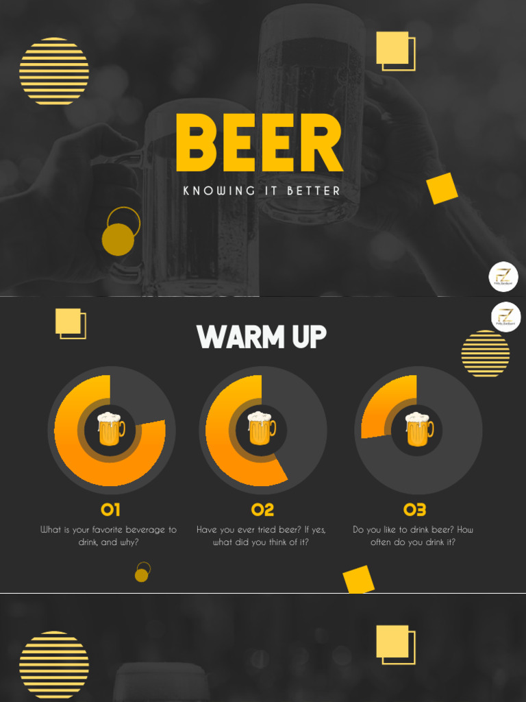 Beer (Types of Beer) - A2-B1 SAMPLE | PDF | Beer | Brewing