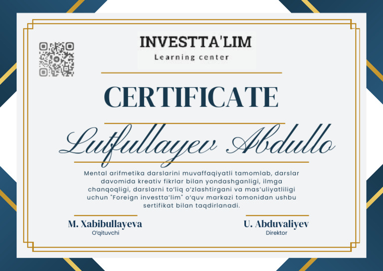 Blue and White Minimalist Employee of the Month Certificate_20260303 ...