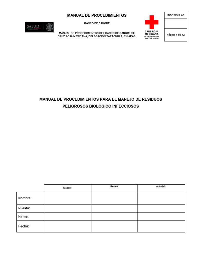 Manual de Procedimiento para Rpbi | PDF