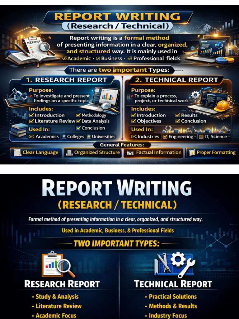 Report Writing by Msp | PDF