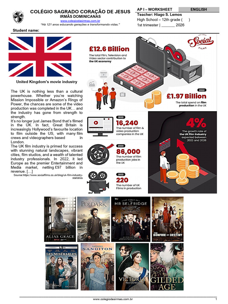 Movie Industries Around the World - AP I | PDF | Movie Theater | Cinema ...
