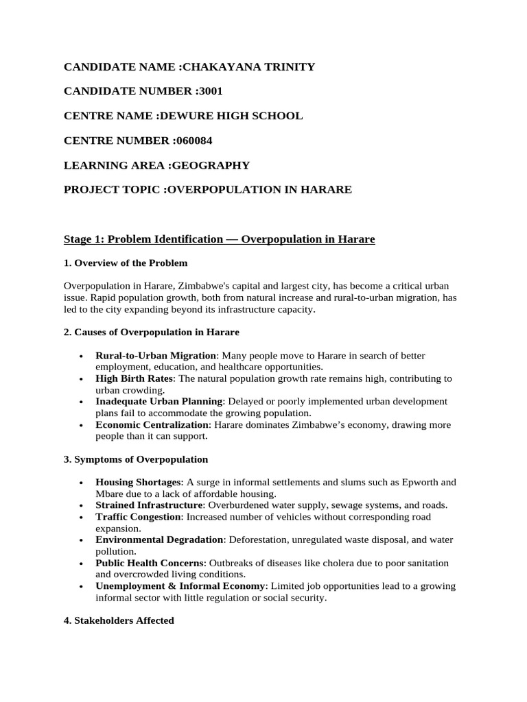 Geography Project 2a | PDF | Slum | Urbanization