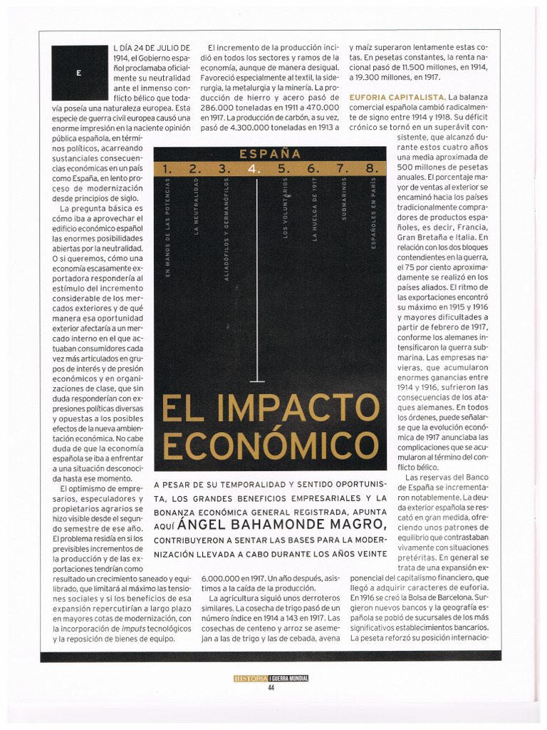 El Impacto Economico de La IGM | PDF
