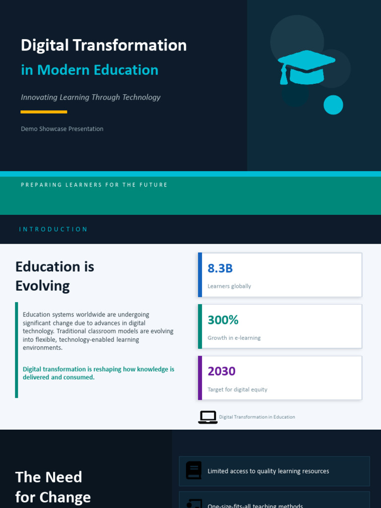 Digital Transformation Education 2 | PDF | Educational Technology ...