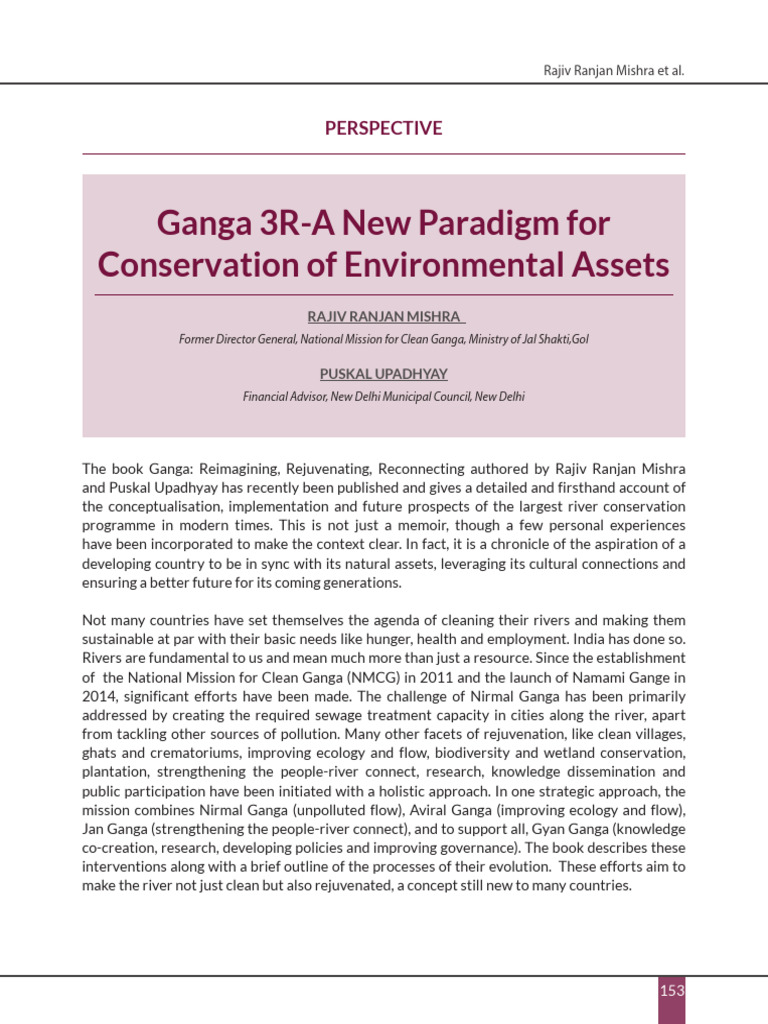 Rajiv Ranjan Mishra | PDF | Sustainability | Natural Environment