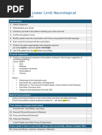 Upper Limb Neuro Exam Checklist | PDF | Anatomical Terms Of Motion | Elbow
