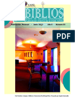 Boletín Biblios Junio