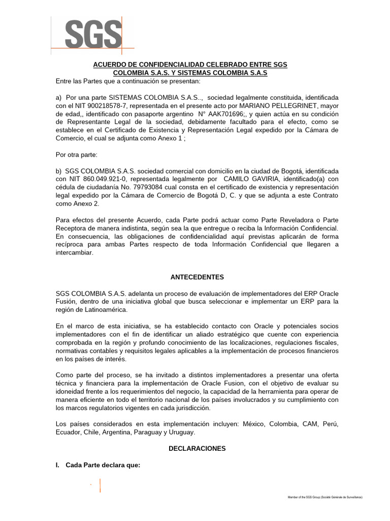 Nda - SGS 3 | PDF