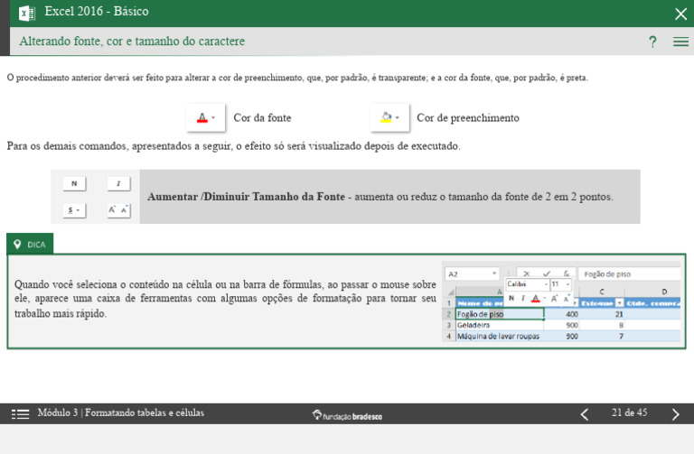 (Isabelle Cristina) MicroPower Learning - Microsoft Excel 2016 - Básico ...
