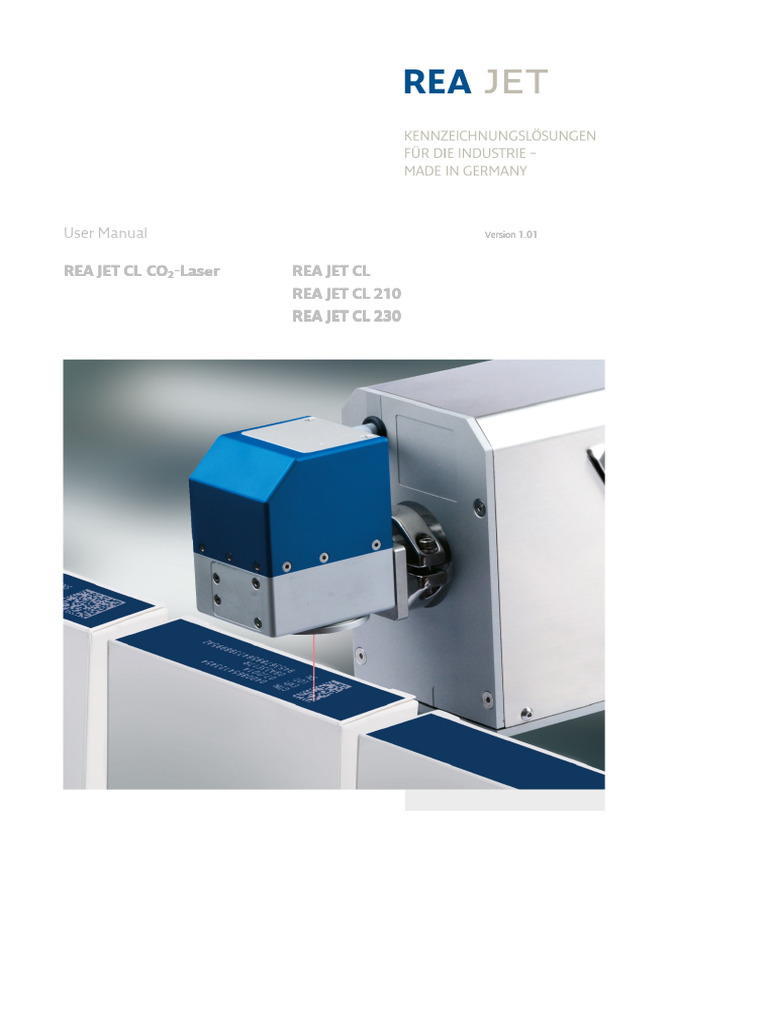 Rea Jet Cl-manual-En v1 01 | PDF | Menu (Computing) | Computer Science