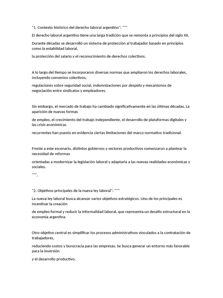 Reforma Laboral | PDF | Derecho laboral | Empleo