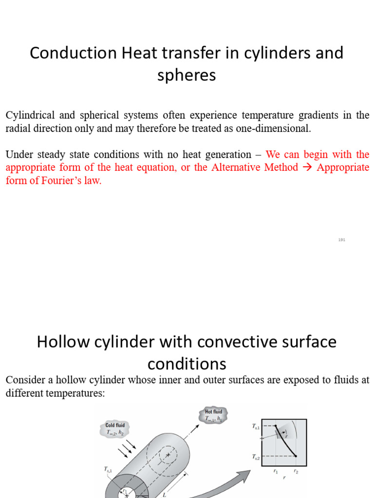 Week 4 One Dimensional Steady State Conduction PDF Thermal 