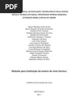 Website para instituições de ensino 