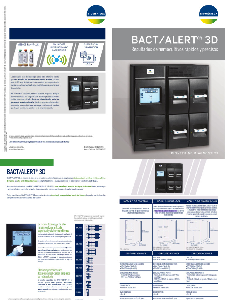 FT Bact Alert 3d | PDF | Termodinámica