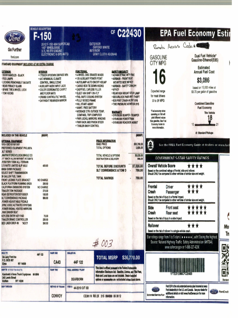 Doc_0423_TRK003-12 Window Sticker | PDF