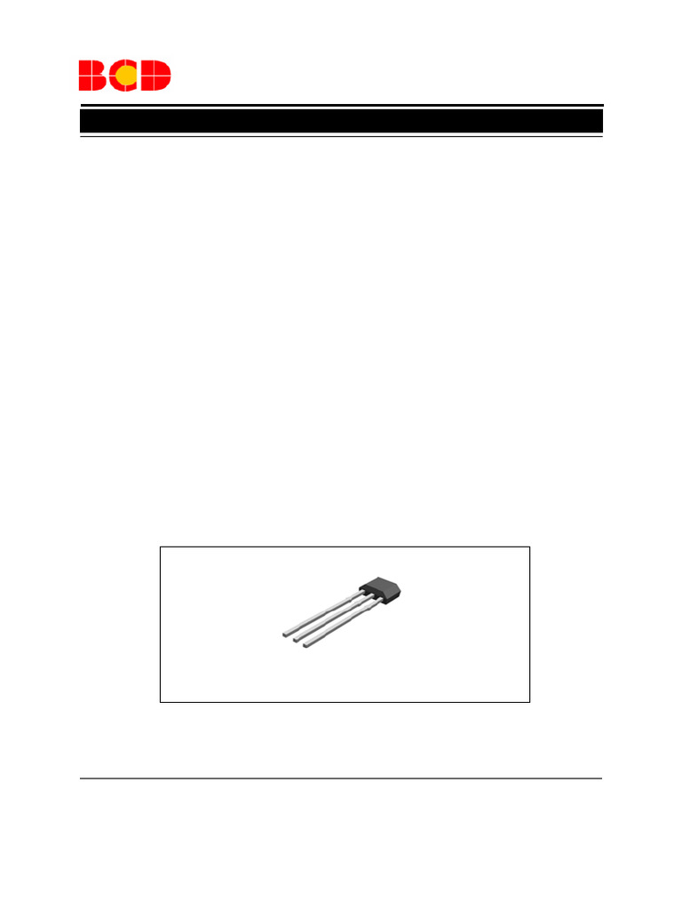 AH49E_Linear_Hall_Sensor | PDF | Sensor | Electronics