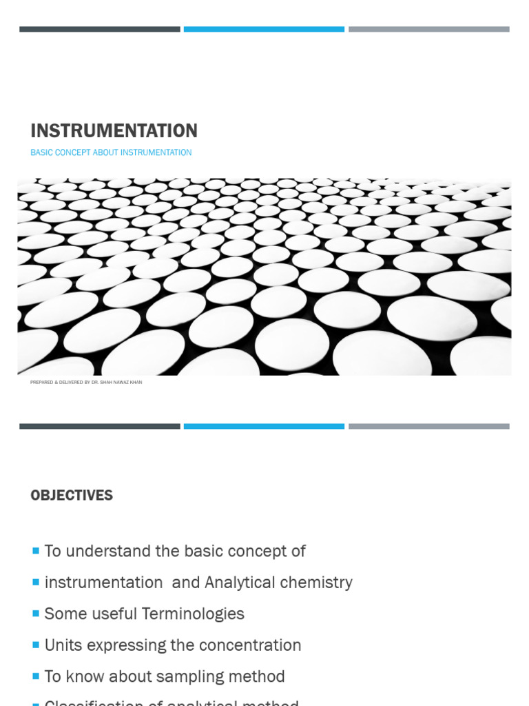 Basic Concept of Instrumentation | PDF | Parts Per Notation ...