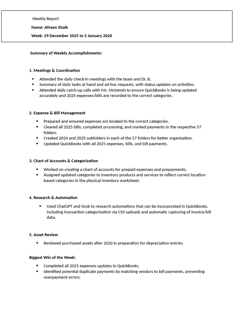 Weekly Report | PDF | Page Layout | Graphics
