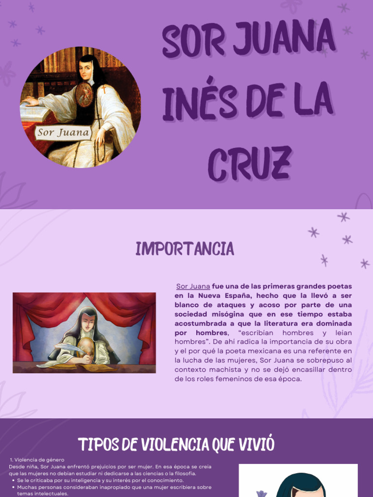 Sor Juana Ines | PDF | Nueva españa