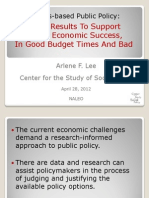 Family Economic Success in Good Budget Times and Bad