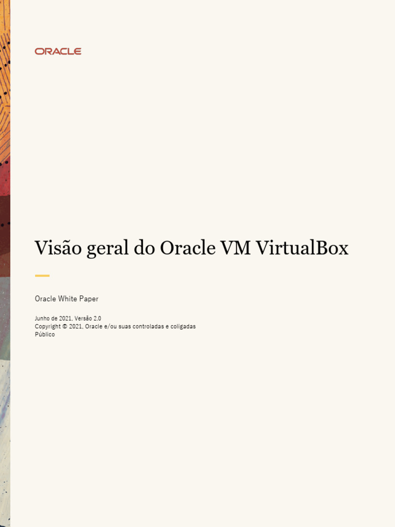 Oracle VM VirtualBox Technical Paper | PDF | USB | Virtualização