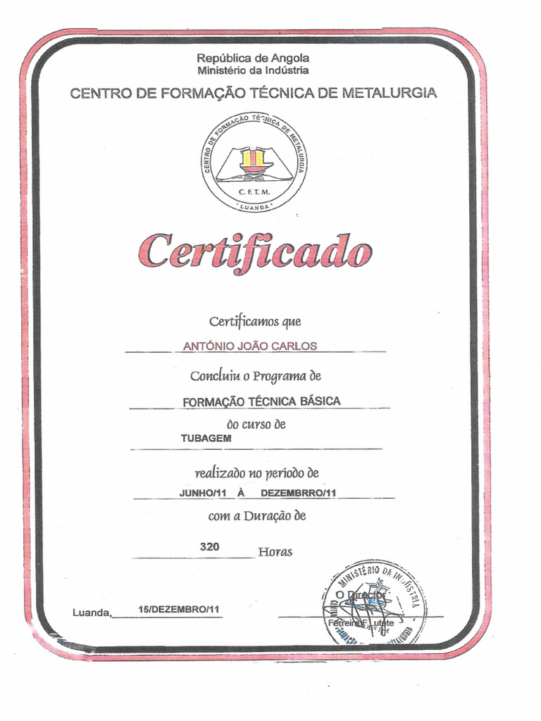 Certifica Do | PDF
