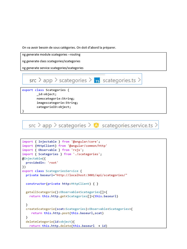 Application CRUD Angular Partie 2 | PDF | Software Engineering | Software