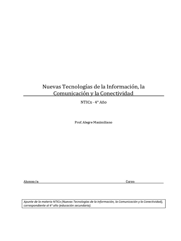 NTICx 2023 | PDF | Hardware de la computadora | Periférico