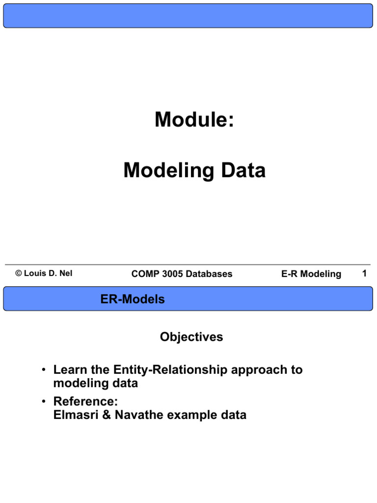 ER_modeling | PDF