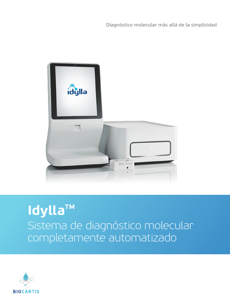Equipo Diagnóstico Molecular Biocartis Idylla | PDF | Reacción en ...