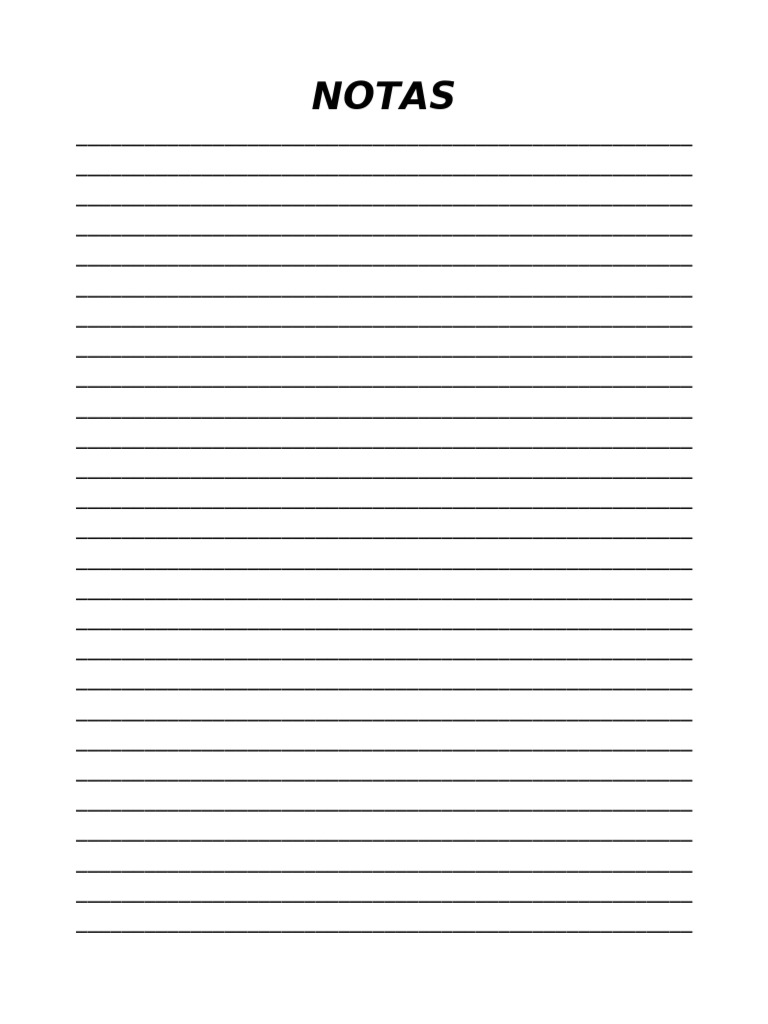 Notas | PDF