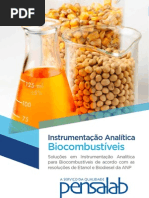 Instrumentação Analítica e Controle de Processo - Biocombustíveis