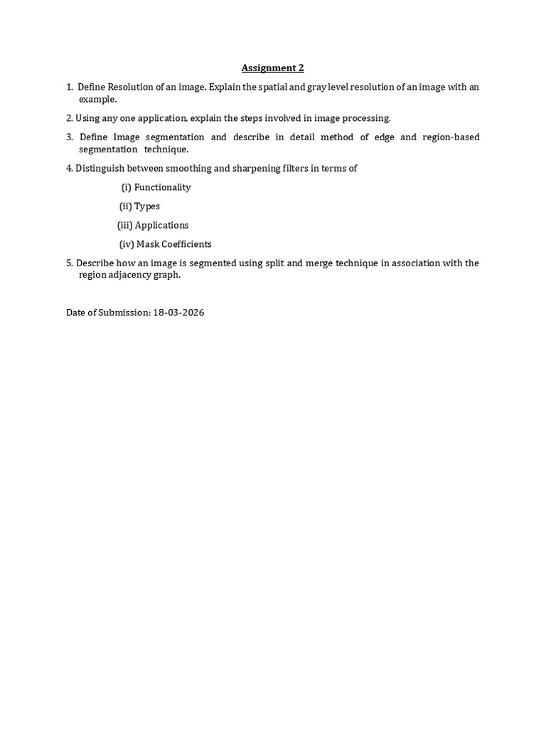 Assignment 2 | PDF