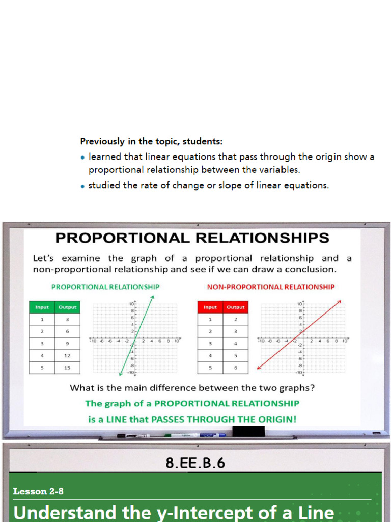 Topic+2 8+Identifying+Y Intercept+From+a+Graph+(1) | PDF