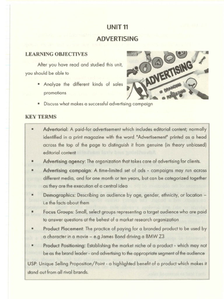 ESP1_Unit 11 | PDF