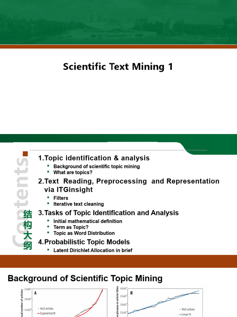 W6-Scientific Text Mining 1 | PDF | Cognitive Science | Computing