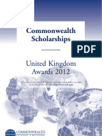 Prospectus Scholarships 2012