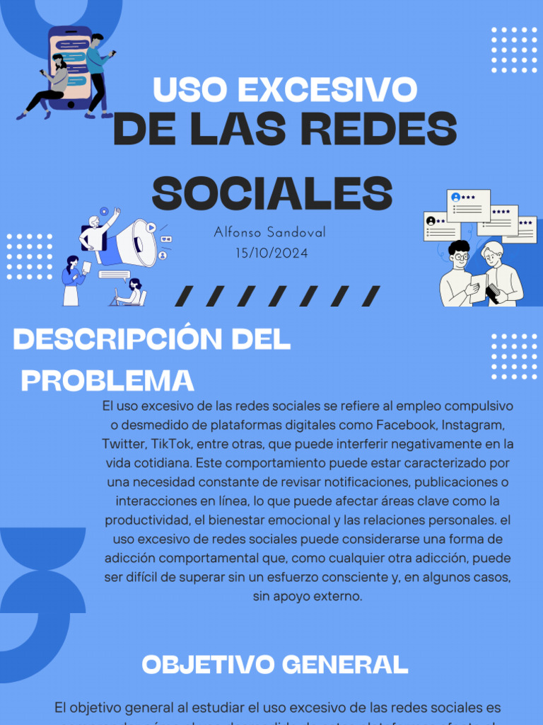 Uso Excesivo de Las Redes Sociales | PDF