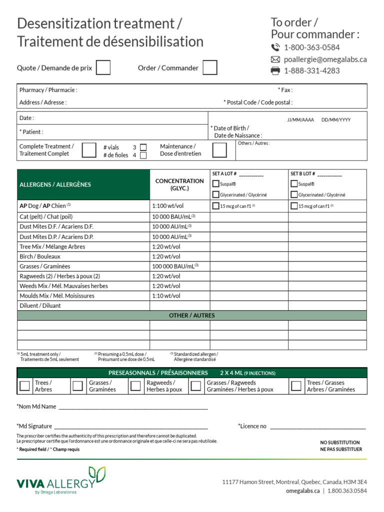 Omega - Desensitization Fillable Form-Viva | PDF