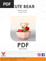 3D Paper Model Templates Guide | PDF | Home & Garden