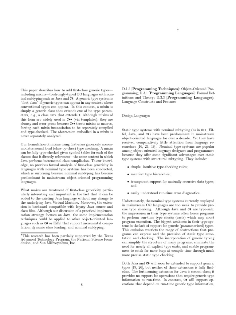 Oops La 2003 | PDF | Method (Computer Programming) | Inheritance ...