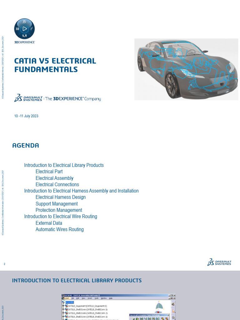 CATIA V5 Electrical Fundamentals | PDF | Electrical Connector | Computing