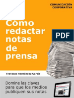 74747810 Redactar Notas de Prensa