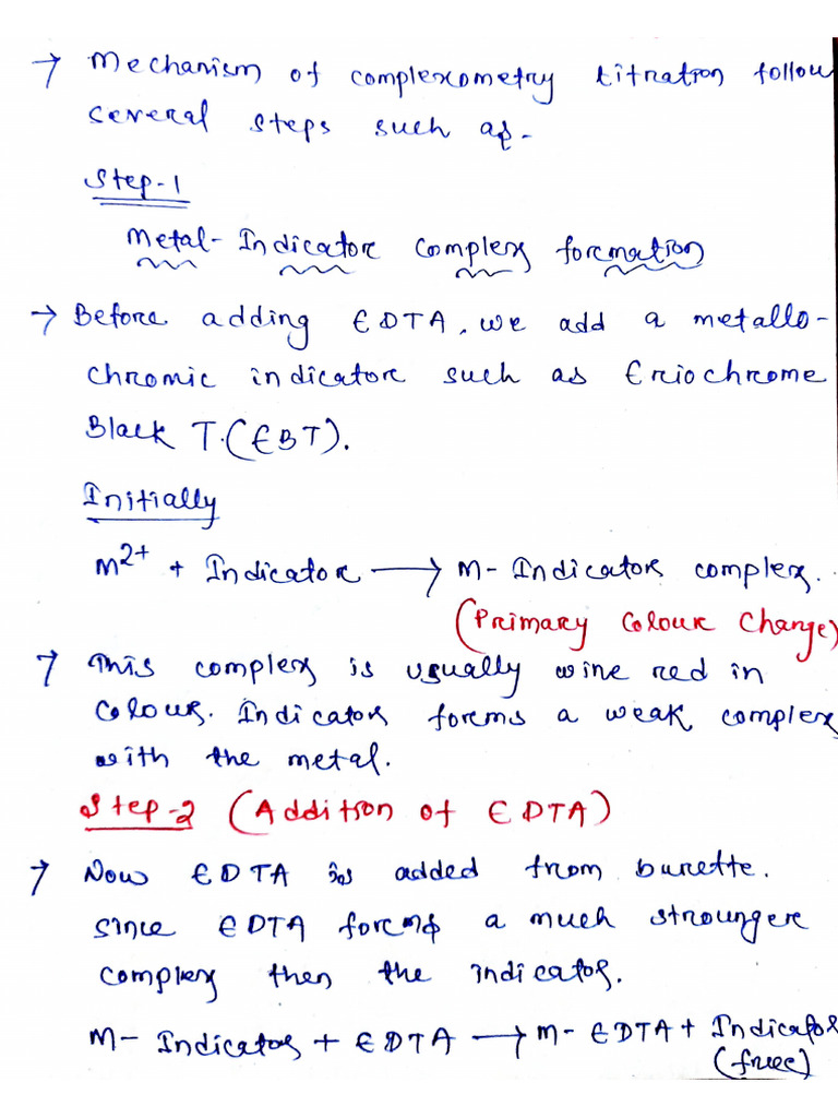 Complexometry Titration | PDF