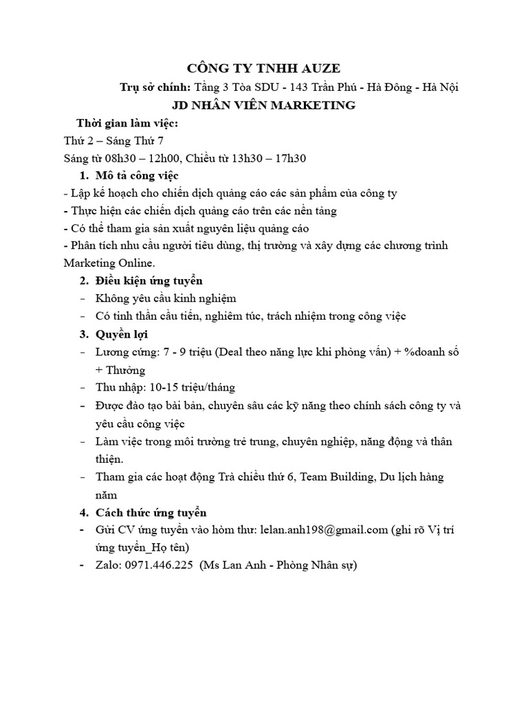 JD Marketing Ads chưa KN (1) | PDF