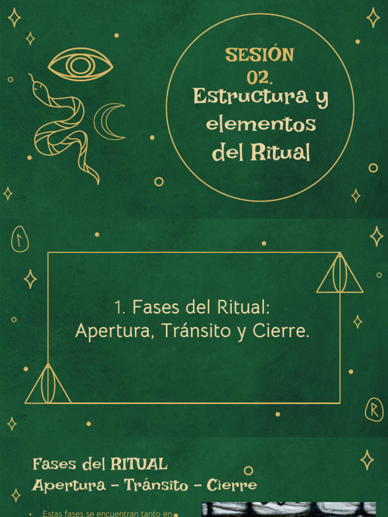 Sesión 2. Taller Metodología Del Ritual | PDF | Rituales