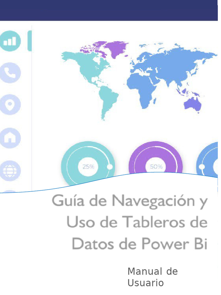 Guia de Navegacion y Uso de Tableros de Datos de Power Bi | PDF | Datos ...