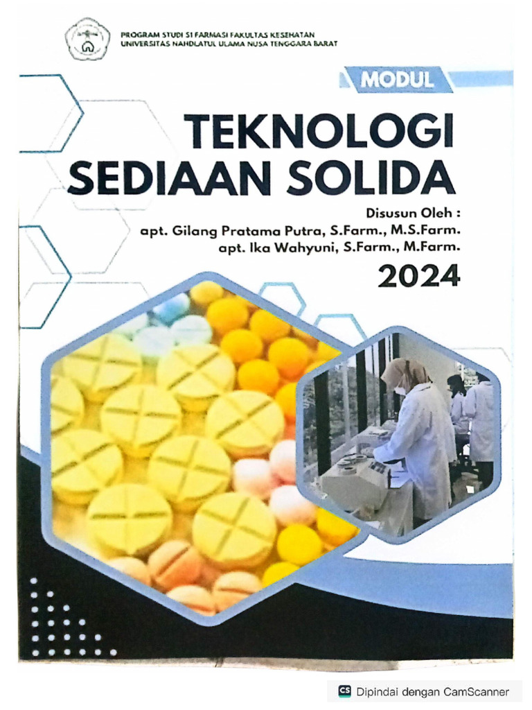Modul Praktikum Teknologi Sediaan Solida | PDF