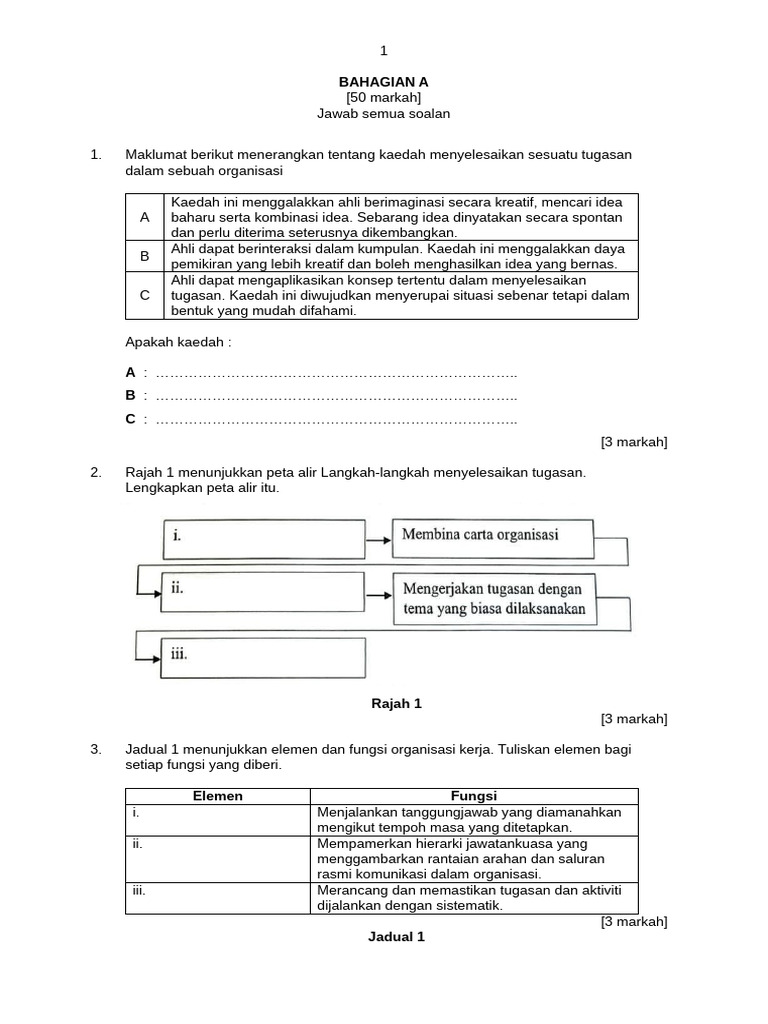 Soalan Up1 SRT t4 2023 | PDF