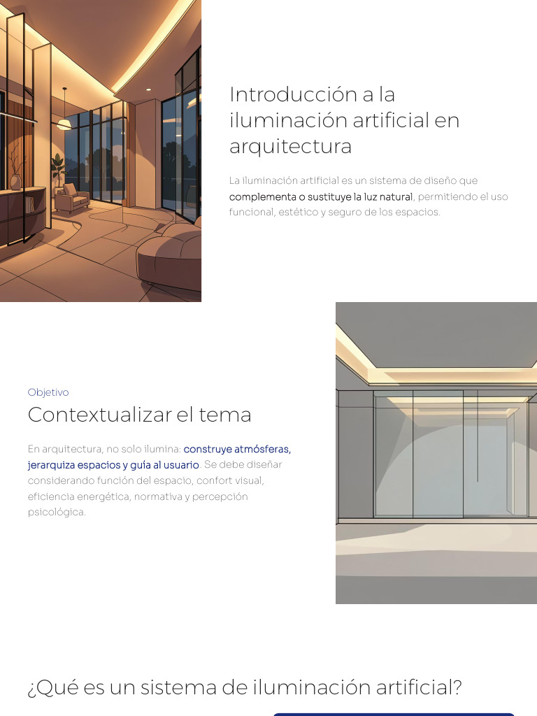 1.4 Introduccion A La Iluminacion Artificial en Arquitectura | PDF ...
